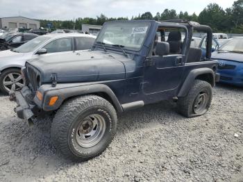  Salvage Jeep Wrangler