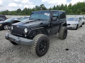  Salvage Jeep Wrangler