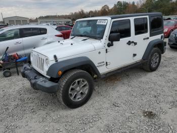  Salvage Jeep Wrangler