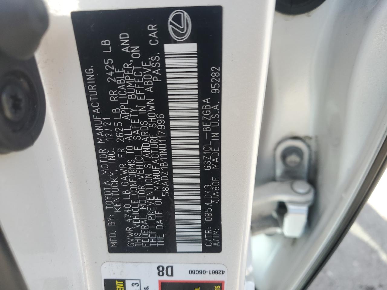 Lexus Es 350 Base Image 6