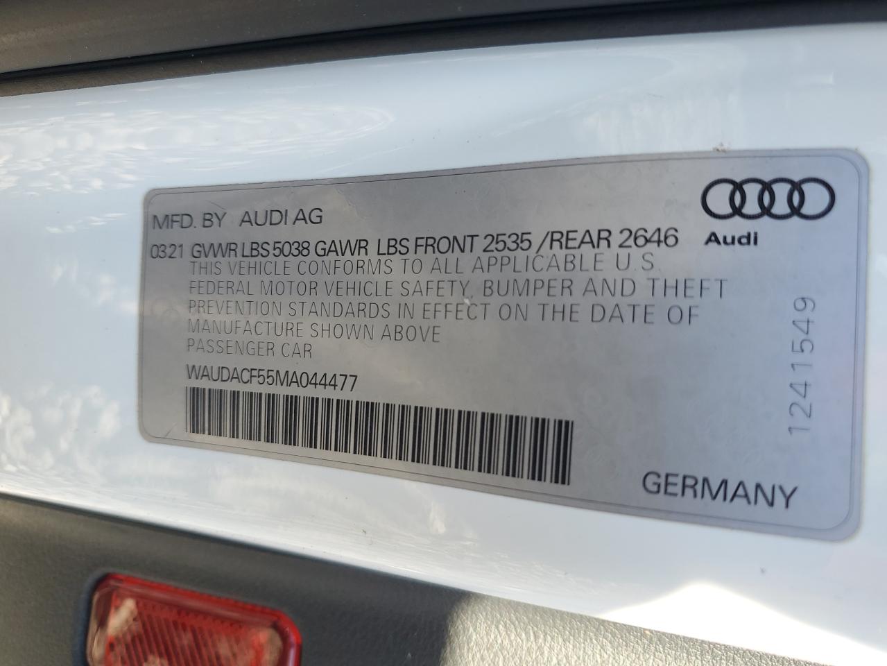 Audi A5 Premium 45 Image 11