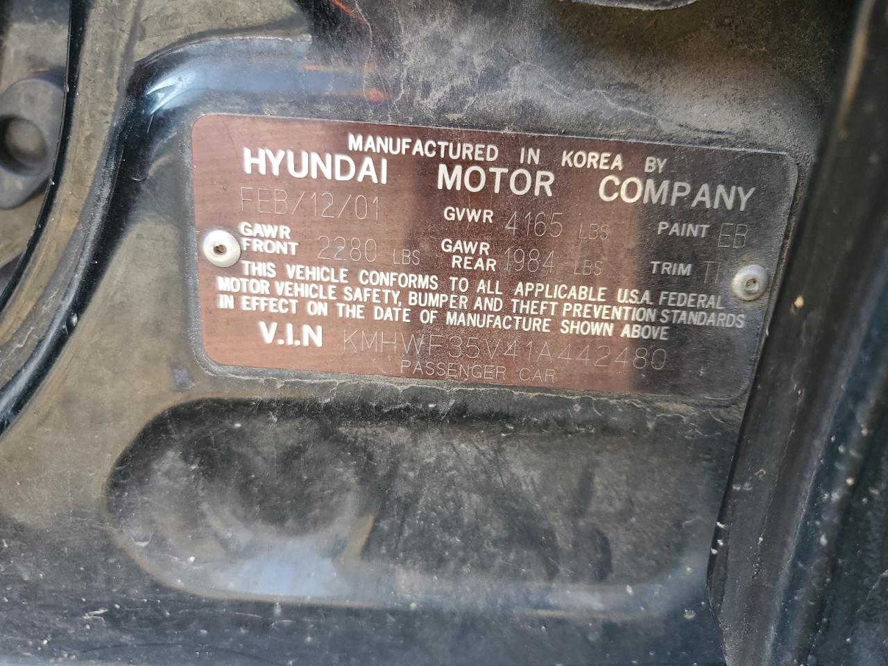 Hyundai SONATA Gls Image 12