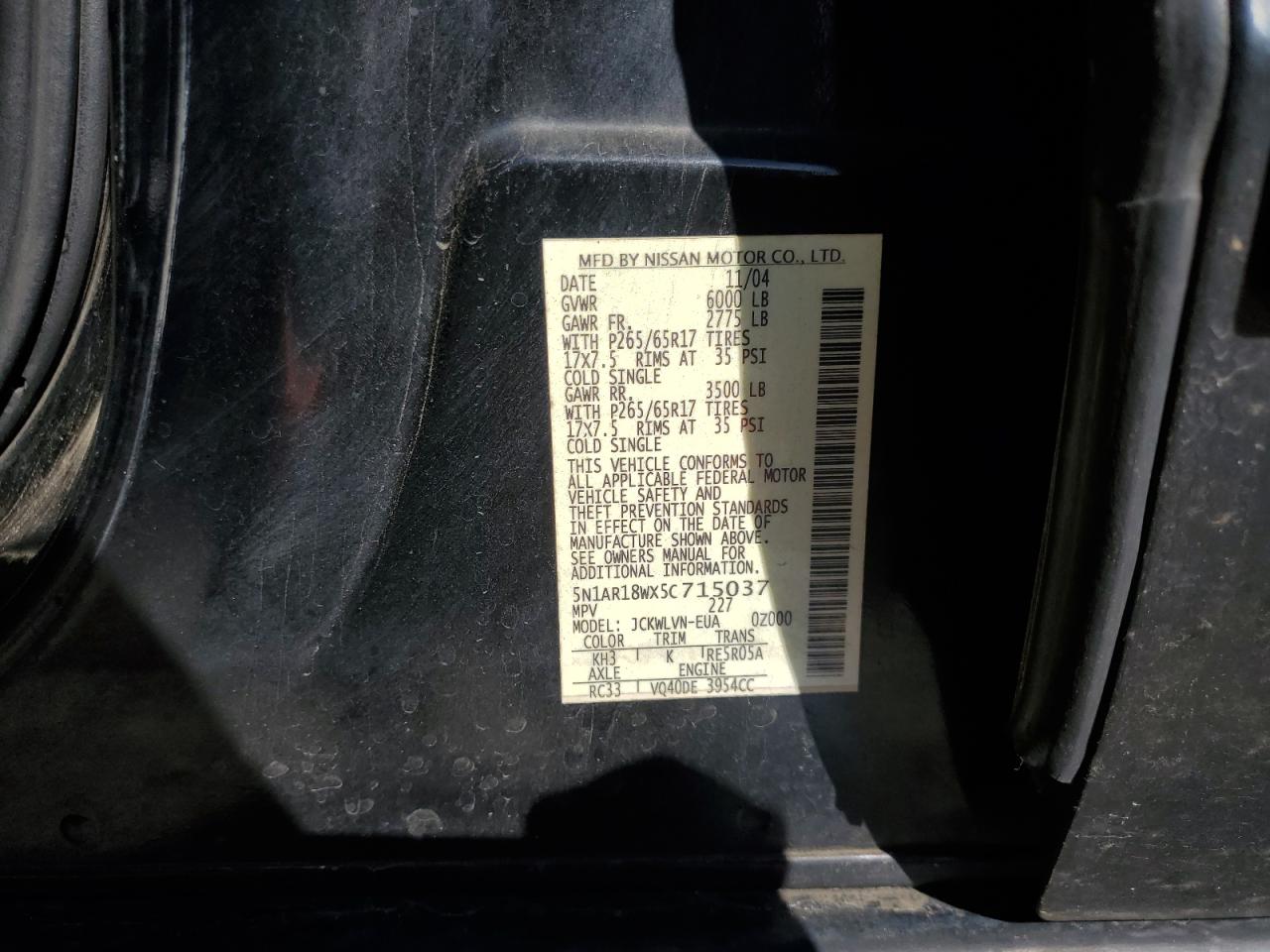 Nissan Pathfinder Le Image 5