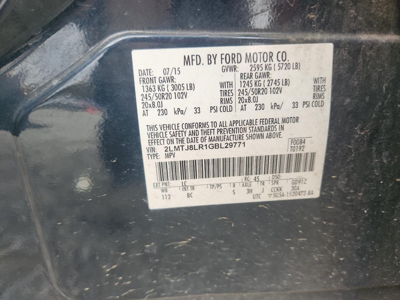 Lincoln MKX Reserve Image 9