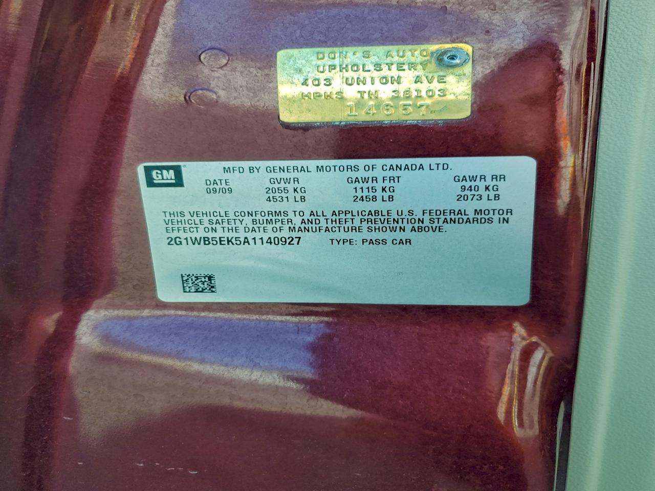 Chevrolet Impala Lt Image 10