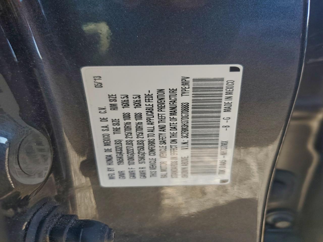 Honda Crv Lx Image 12