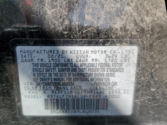 Nissan Versa Sv Image 12