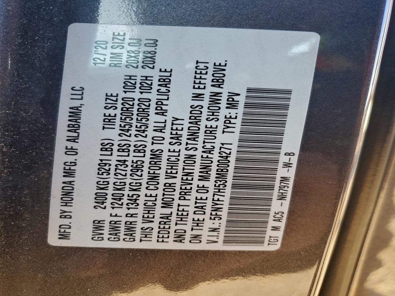 Honda Passport Exl Image 14