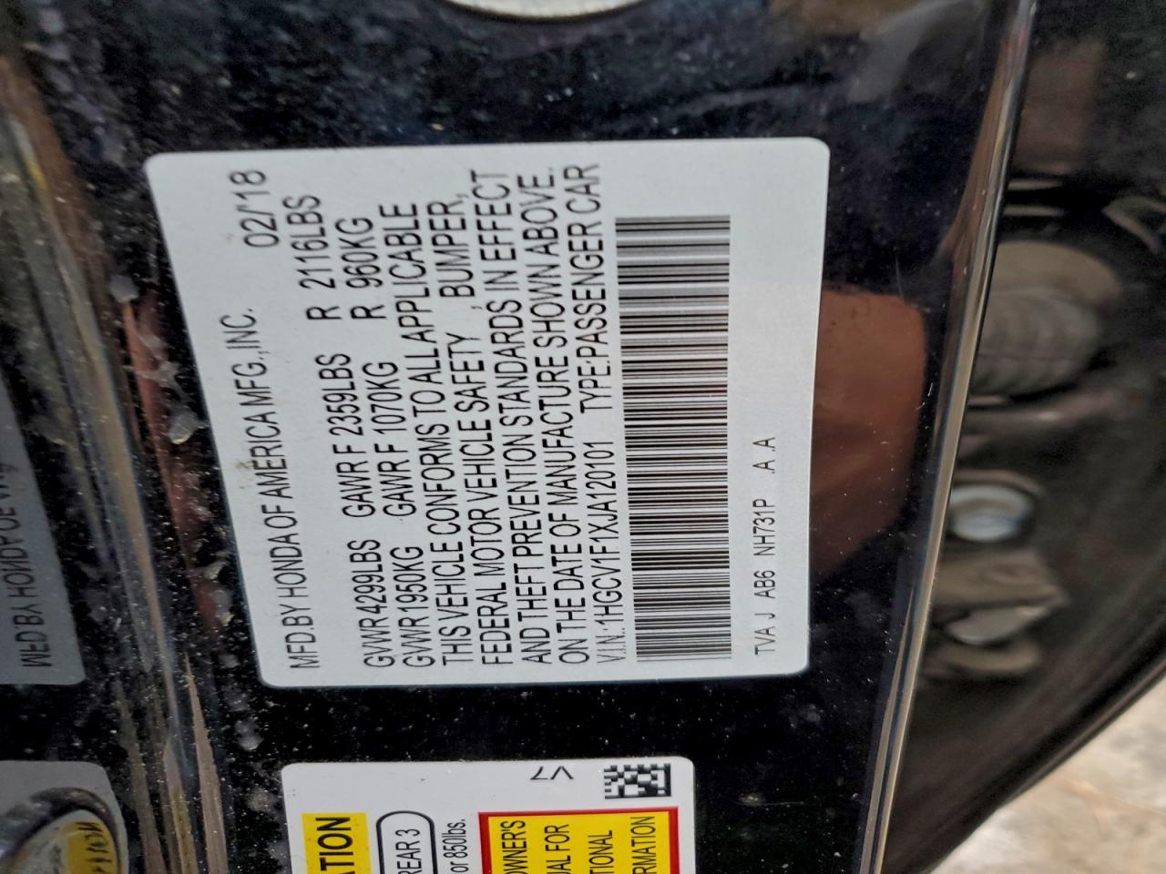 Honda Accord Lx Image 12