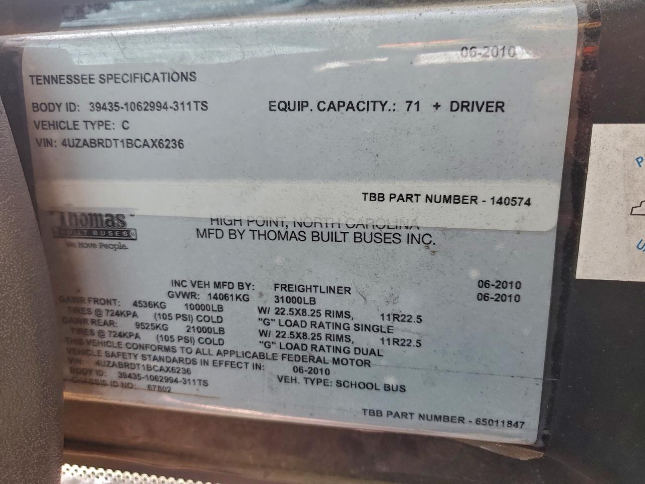 Freightliner Chassis B2 B2b Image 3