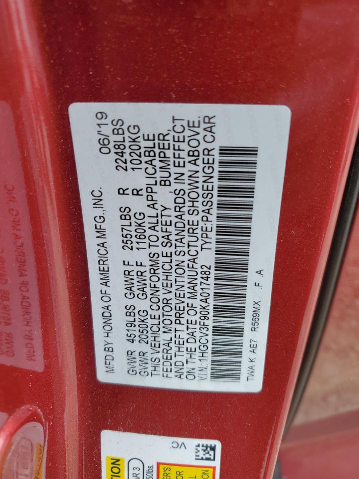 Honda Accord Touring Hybrid Image 12