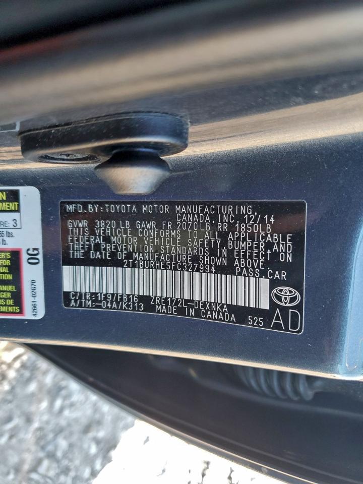 Toyota Corolla L Image 8