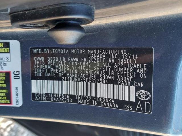 Toyota Corolla L Image 8