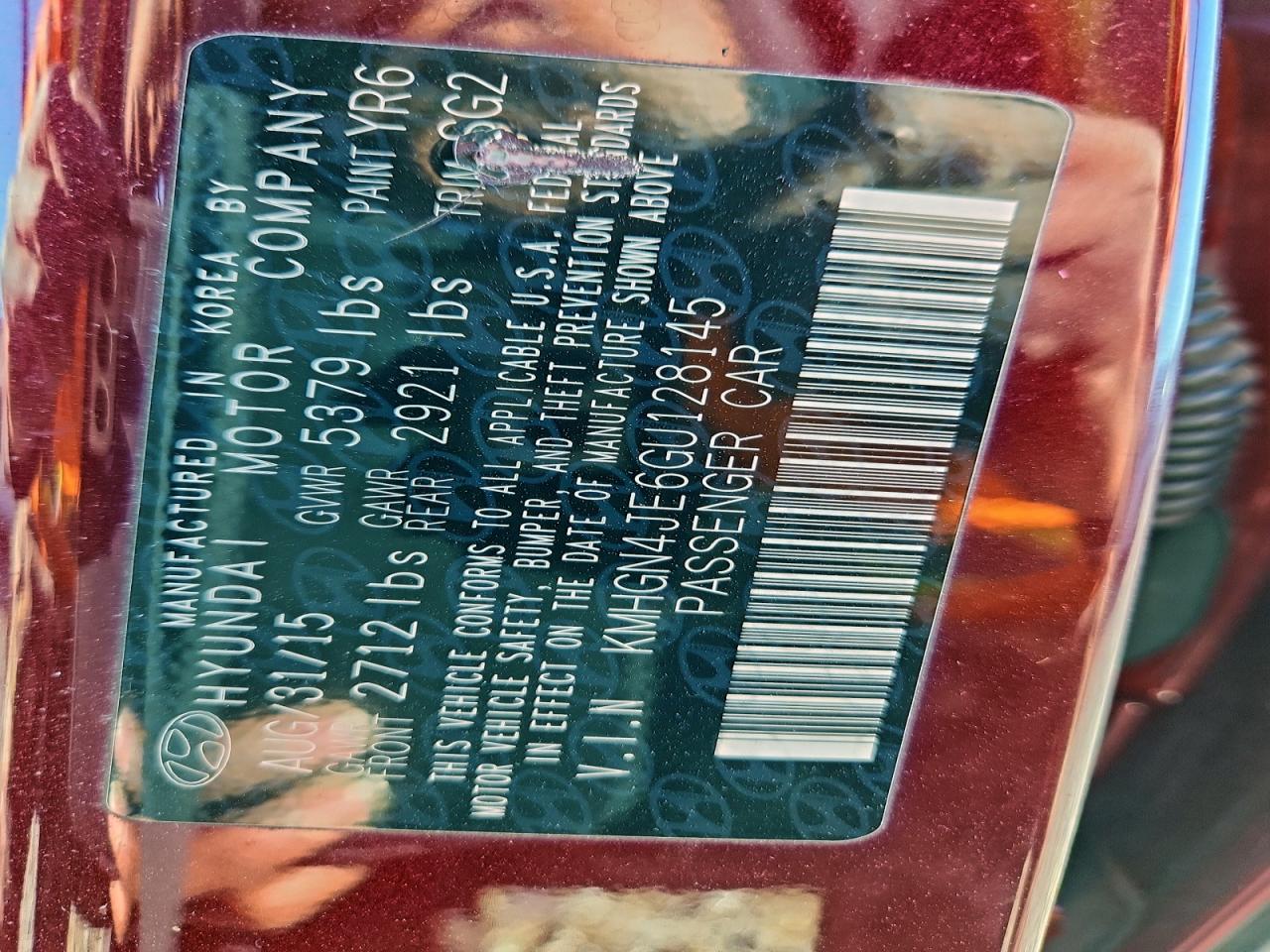 Hyundai Genesis 3.8l Image 11