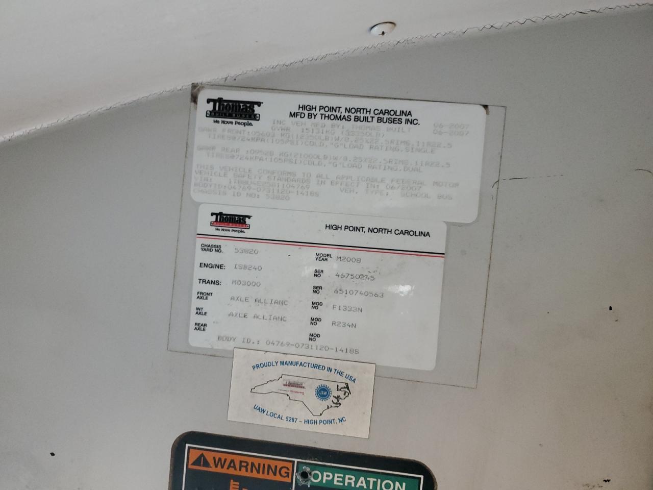 Thomas School Bus Image 8