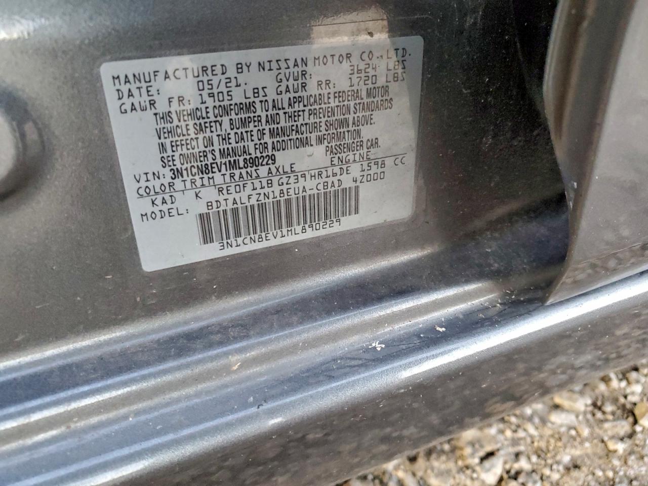 Nissan Versa Sv Image 7